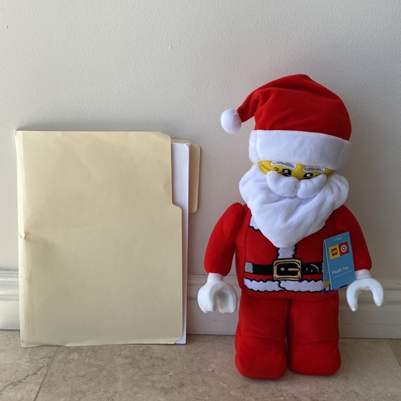 Lego Collection x Target Mini-figure Santa Plush Doll - Picture 5 of 5